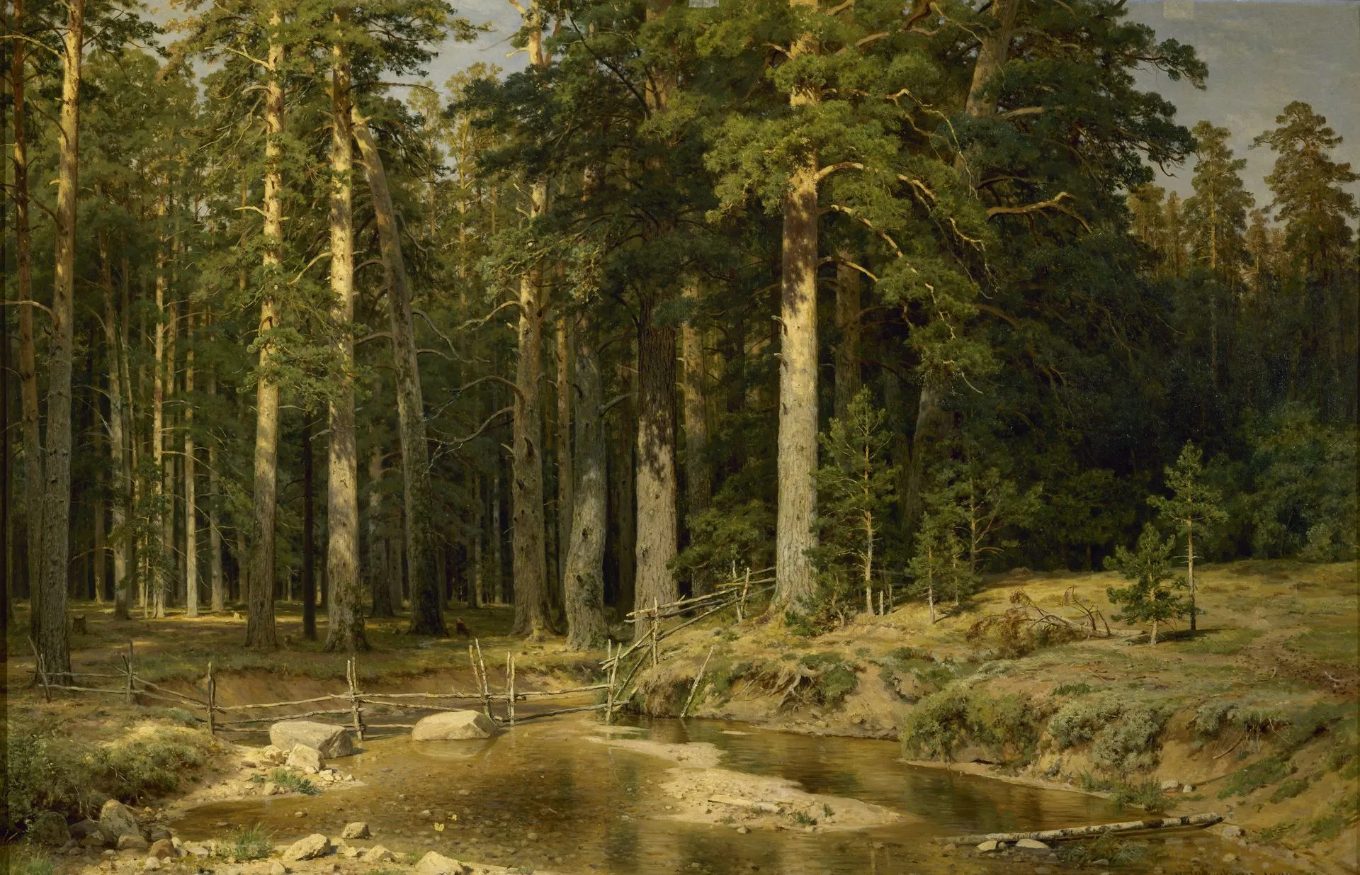 И.И. Шишкин. Корабельная роща. 1898. Холст, масло