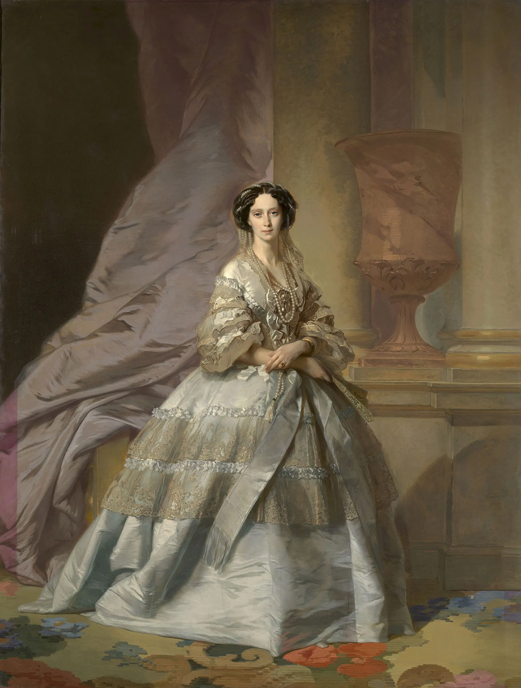 И. К. Макаров. Портрет императрицы Марии Александровны. 1866. ГРМ