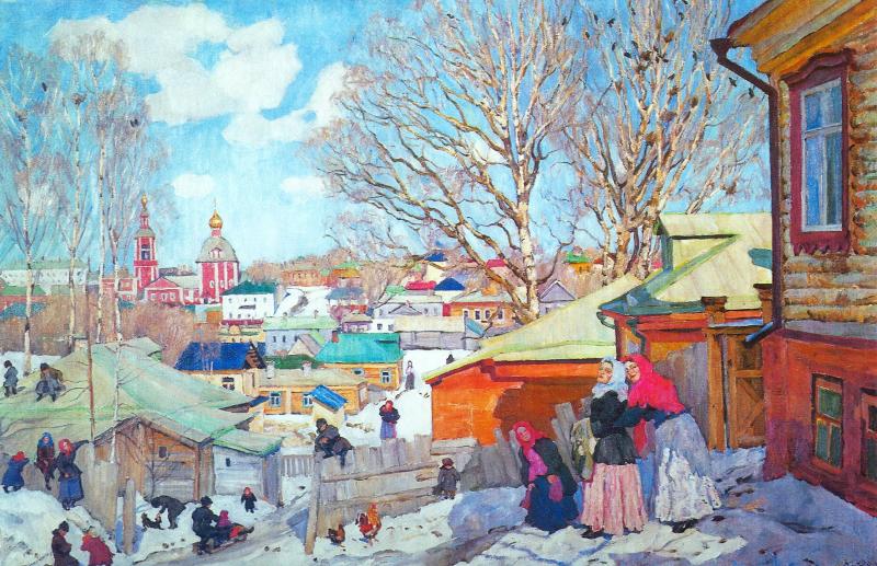 Мелодия городских пейзажей. Константин Юон